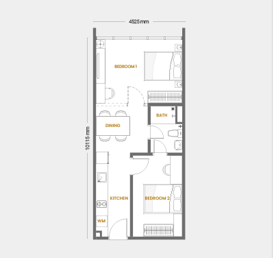 Unit Layout Type A4