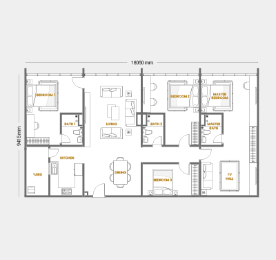 Unit Layout Type C2